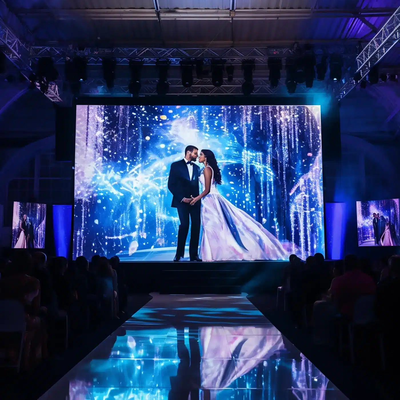 Outdoor LED Screen Display Setup for Concert in New Jersey